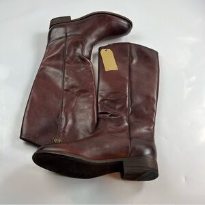 Frye Melissa Button 2 Women's Leather Boots Size 8M